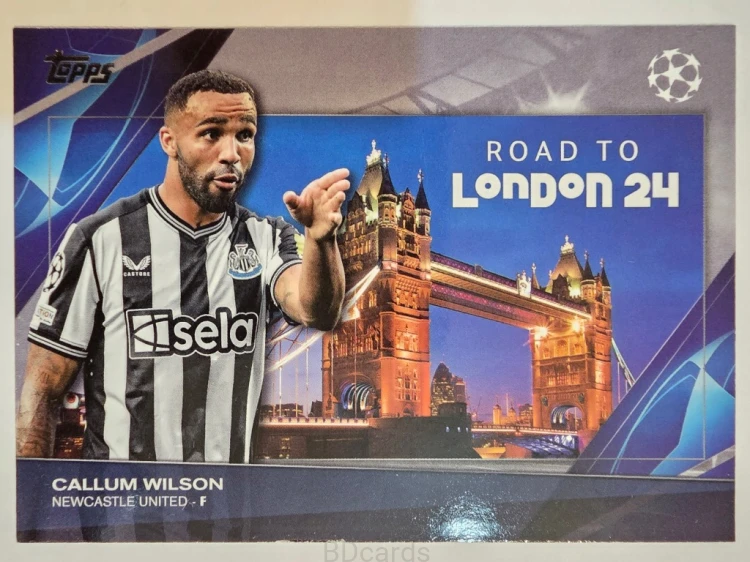 2023-24 Topps UCC Callum Wilson Newcastle United /A