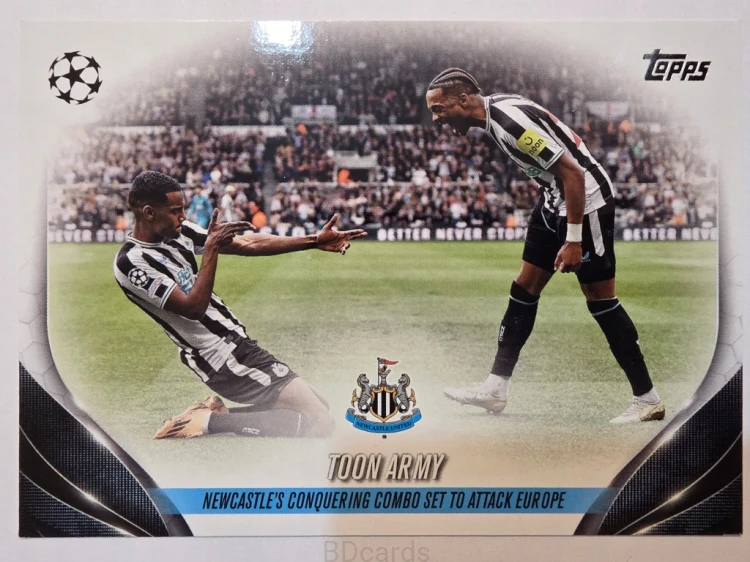 2023-24 Topps UCC Toon Army Newcastle United /A