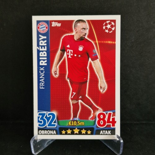 2015-16 Topps Champions League Ribery Bayern Monachium /TP6