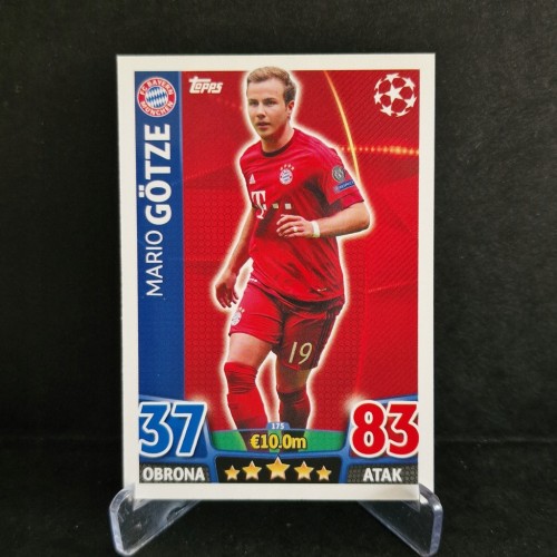 2015-16 Topps Champions League Gotze Bayern Monachium /TP6