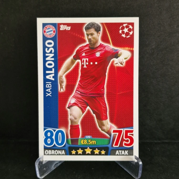 2015-16 Topps Champions League Alonso Bayern Monachium /TP6