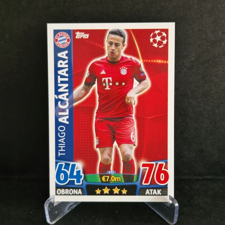 2015-16 Topps Champions League Alcantara Bayern Monachium /TP7