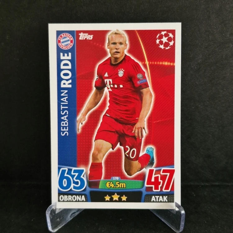 2015-16 Topps Champions League Rode Bayern Monachium /TP7