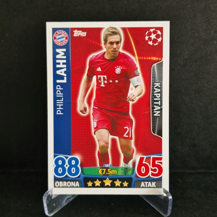 2015-16 Topps Champions League Lahm Bayern Monachium /TP7