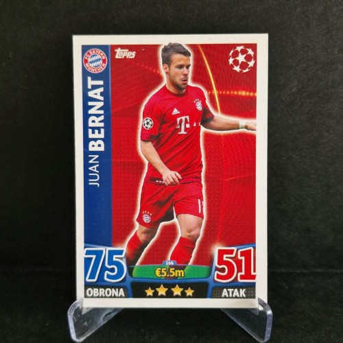 2015-16 Topps Champions League Bernat Bayern Monachium /TP7