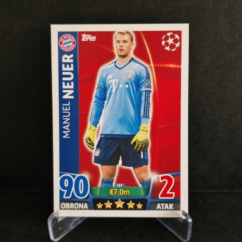 2015-16 Topps Champions League Neuer Bayern Monachium /TP8