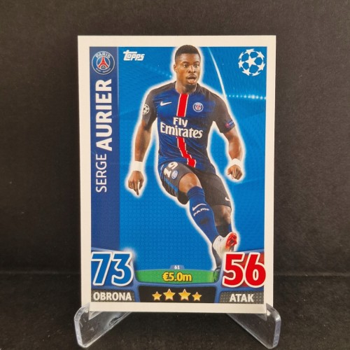 2015-16 Topps Champions League Aurier PSG /TP4