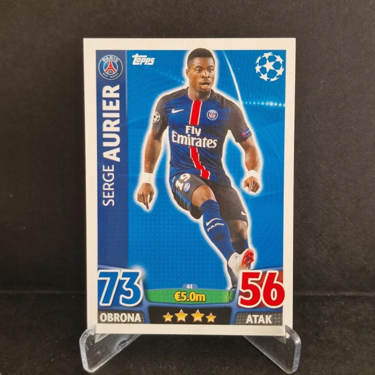 2015-16 Topps Champions League Aurier PSG /TP4