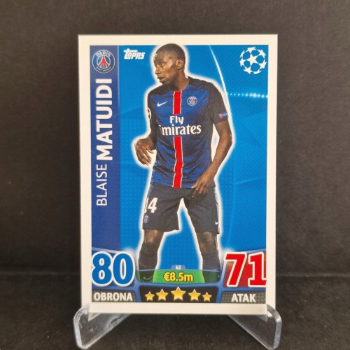2015-16 Topps Champions League Matuidi PSG /TP4