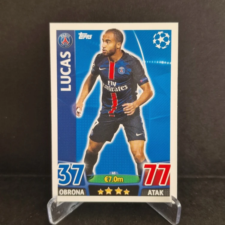 2015-16 Topps Champions League Lucas PSG /TP4