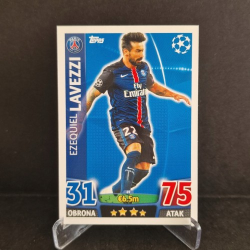 2015-16 Topps Champions League Lavezzi PSG /TP4