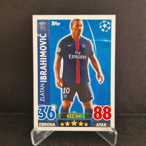 2015-16 Topps Champions League Ibrahimović PSG /TP3