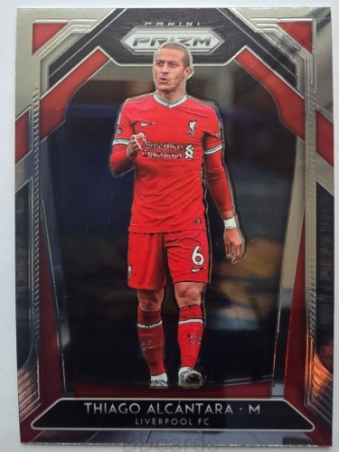 2020-21 Panini Prizm EPL Thiago Alcantara Liverpool /A