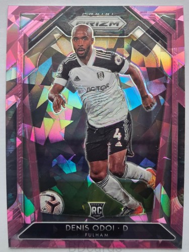 2020-21 Panini Prizm EPL Denis Odoi Fulham Pink /A
