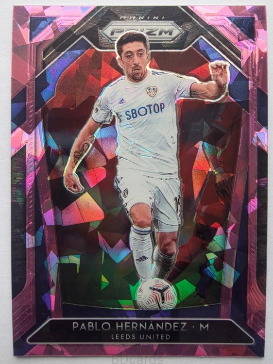 2020-21 Panini Prizm EPL Pablo Hernandez Leeds United Pink /A