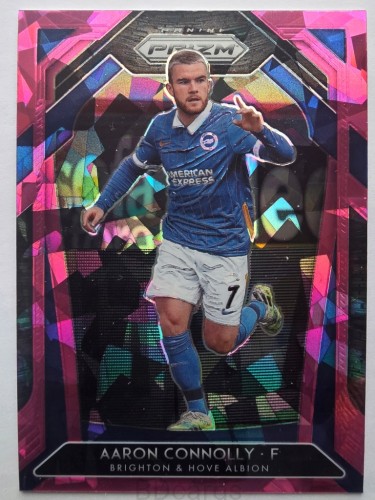 2020-21 Panini Prizm EPL Aaron Connolly Brighton Pink /A
