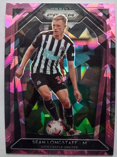 2020-21 Panini Prizm EPL Sean Longstaff Newcastle United Pink /A