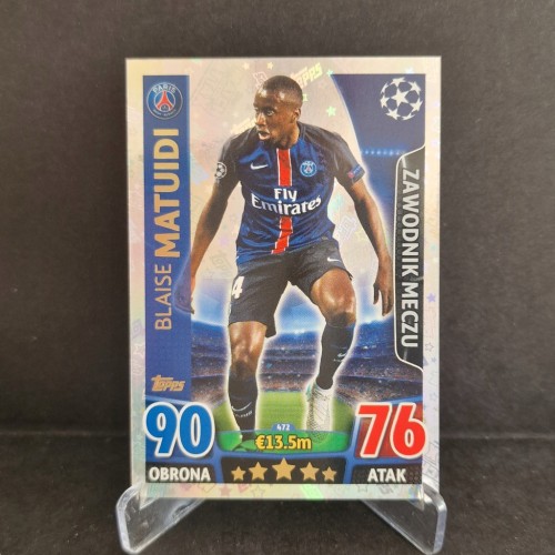 2015-16 Topps Champions League Matuidi PSG /TP3