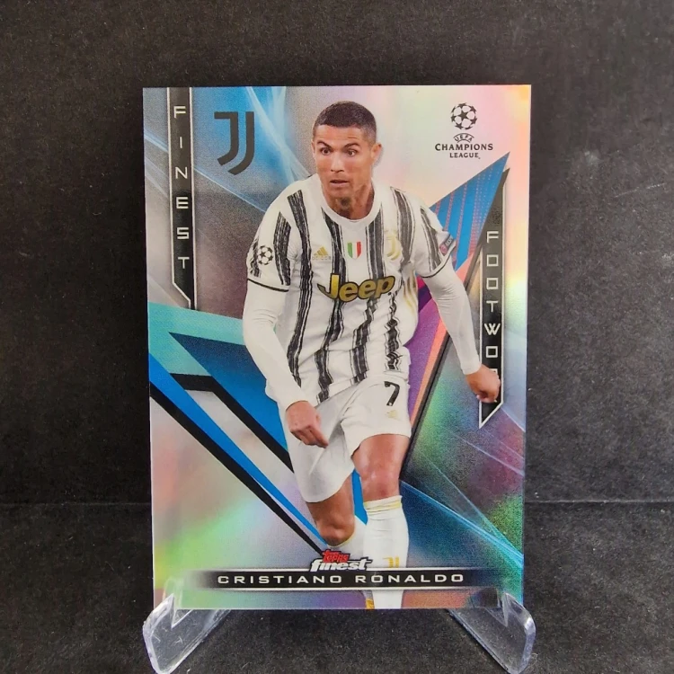 2021-22 Topps Finest Cristiano Ronaldo Juventus /U18