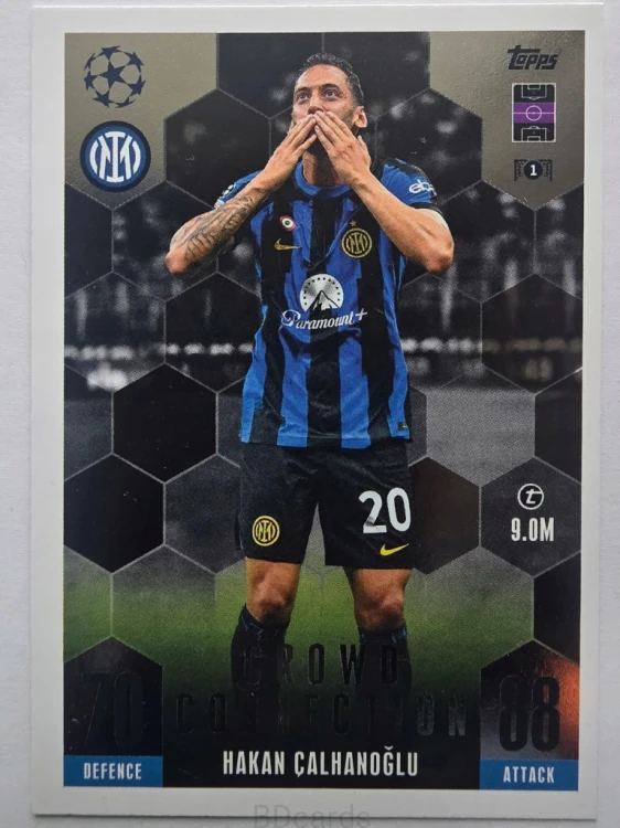 2023-24 Topps Match Attax Hakan Calhanoglu Inter /A