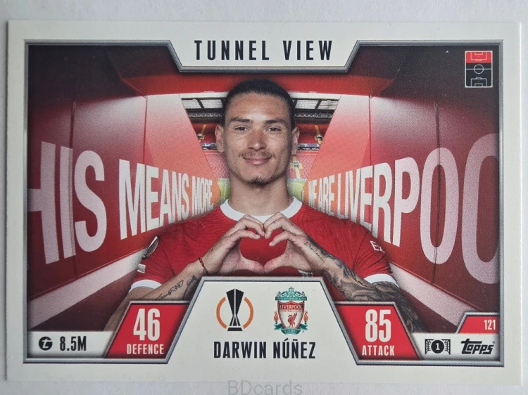 2023-24 Topps Match Attax Darwin Nunez Liverpool /A