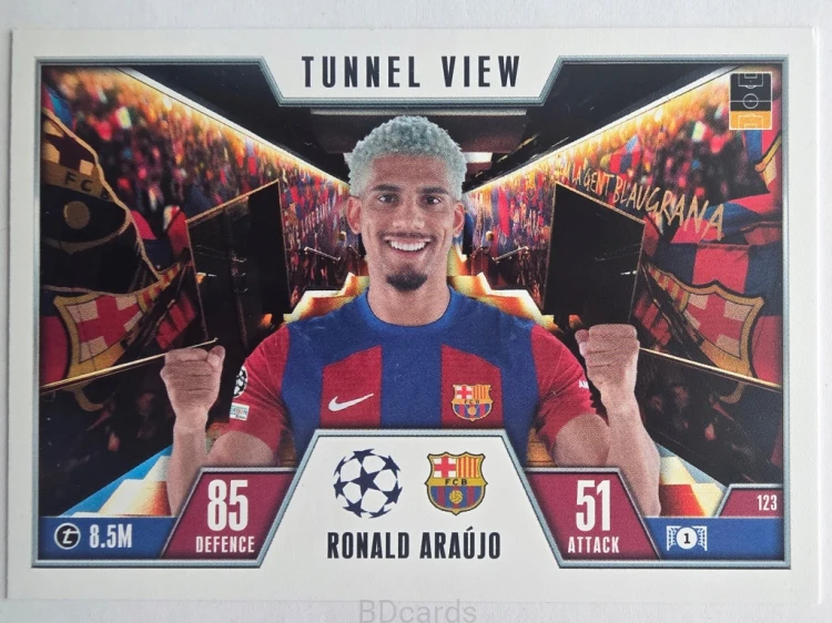 2023-24 Topps Match Attax Ronald Araujo Fc Barcelona /A