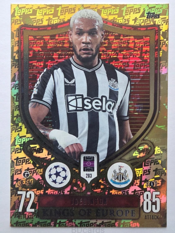 2023-24 Topps Match Attax Joelinton Newcastle United Kings /A