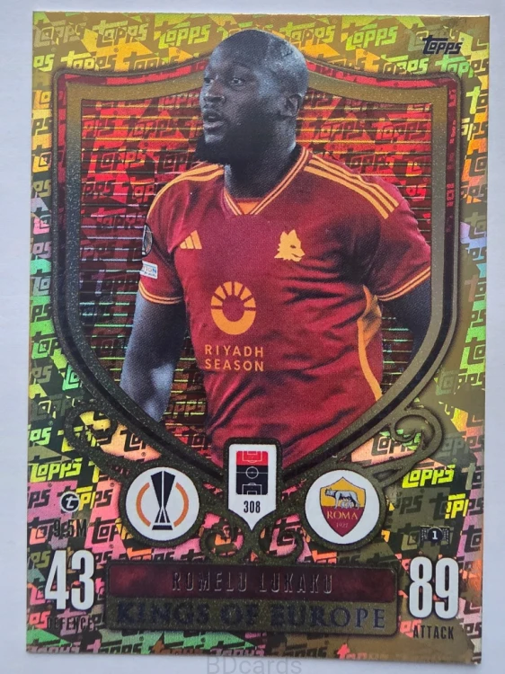 2023-24 Topps Match Attax Romelu Lukaku Kings /A