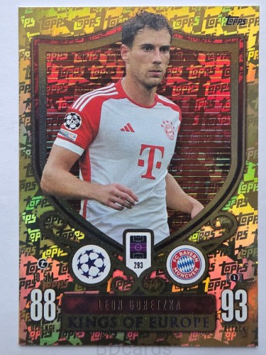 2023-24 Topps Match Attax Goretzka Bayern Monachium Kings /A