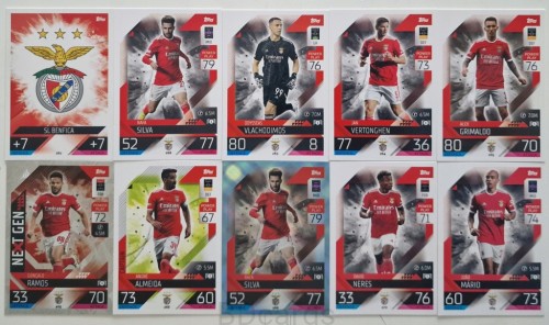 2023-24 Topps Match Attax 10 Kart Benfica Silva Ramos /ZY