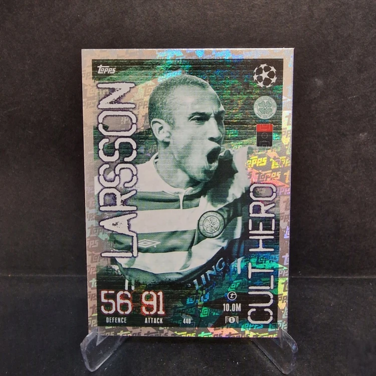 2023-24 Topps Match Attax Larsson Celtic Cult Hero /E18