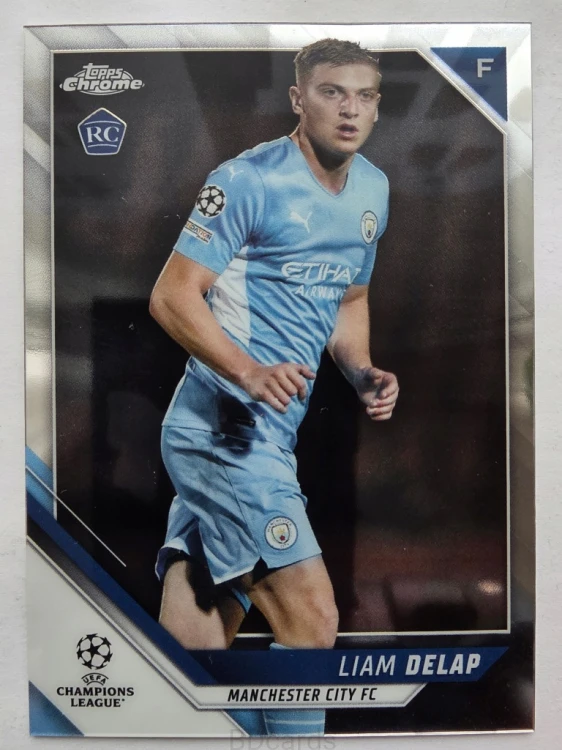 2021-22 Topps Chrome Liam Delap Manchester City /FR13