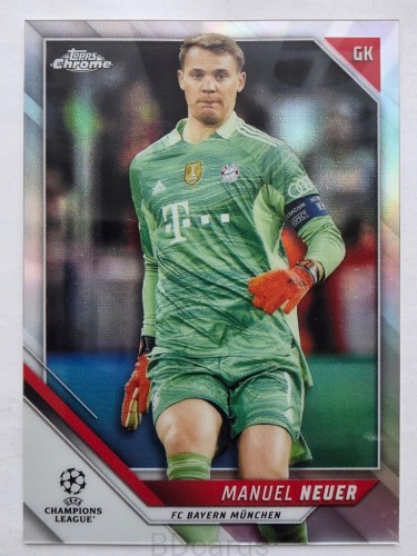 2021-22 Topps Chrome Manuel Neuer Bayern Monachium /FR13