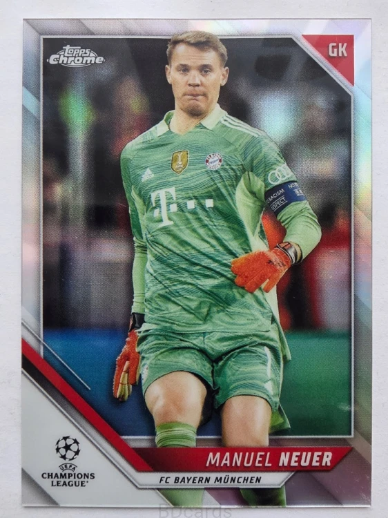 2021-22 Topps Chrome Manuel Neuer Bayern Monachium /FR13
