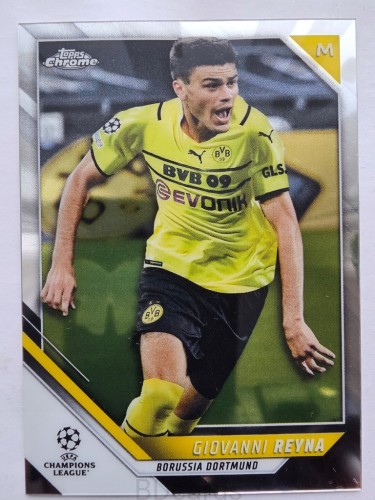 2021-22 Topps Chrome Giovanni Reyna Borussia Dortmund /FR13