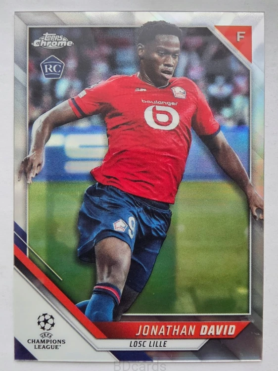 2021-22 Topps Chrome Jonathan David Lille /FR15