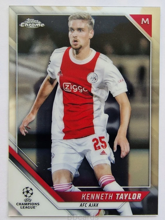 2021-22 Topps Chrome Kenneth Taylor Ajax Amsterdam /B