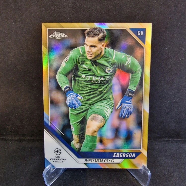2021-22 Topps Chrome Ederson /50 Manchester City /AU2