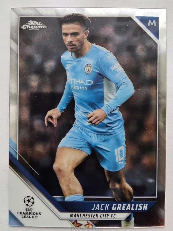 2021-22 Topps Chrome Jack Grealish Manchester City /FR12