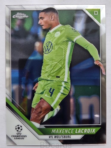 2021-22 Topps Chrome Maxence Lacroix VFL Wolfsburg /FR13