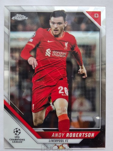 2021-22 Topps Chrome Andy Robertson Liverpool /FR13