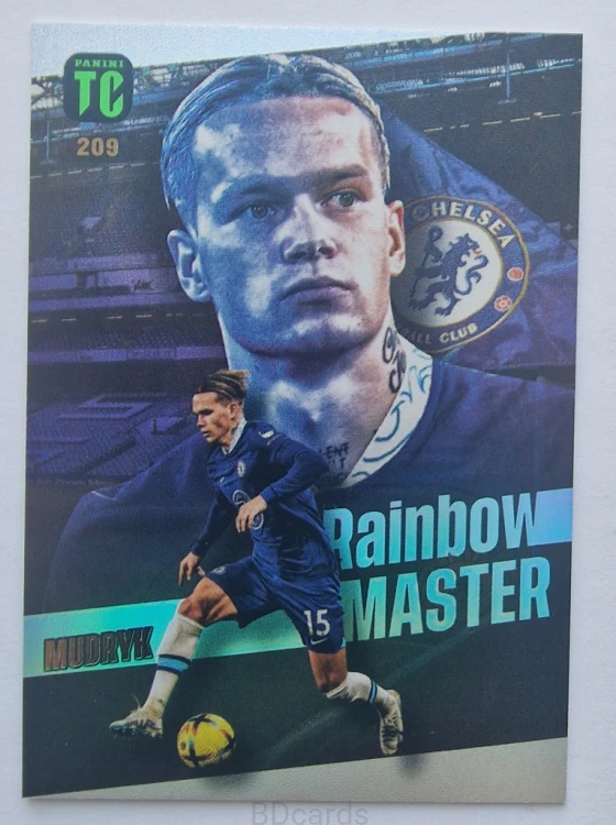 2023 Panini Top Class Mudryk Chelsea Rainbow Master /A