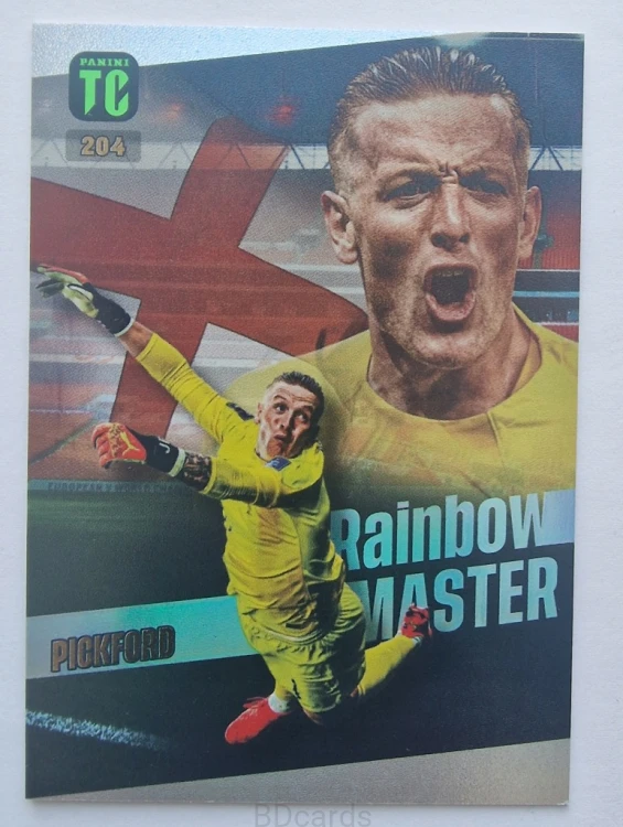 2023 Panini Top Class Pickford Anglia Rainbow Master /A