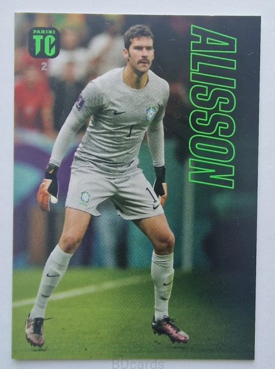 2023 Panini Top Class Alisson Brazylia /B