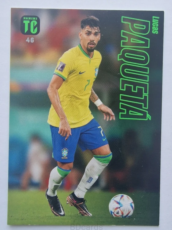 2023 Panini Top Class Lucas Paqueta Brazylia /B