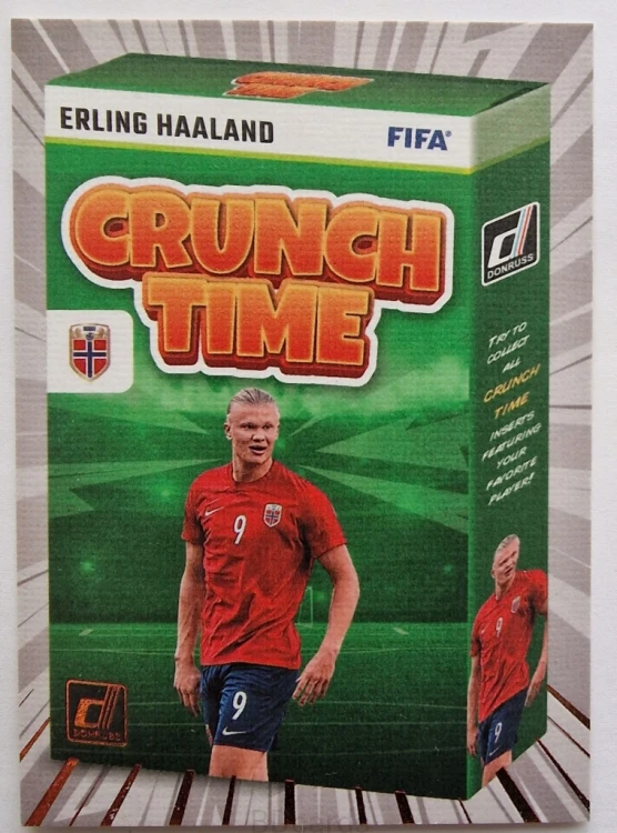 2023-24 Panini Donruss Soccer Erling Haaland Norwegia /RU1