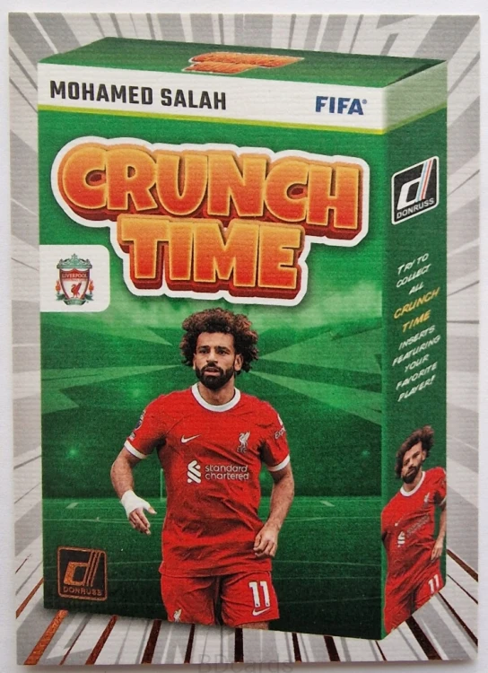 2023-24 Panini Donruss Soccer Mohamed Salah Liverpool /RU1