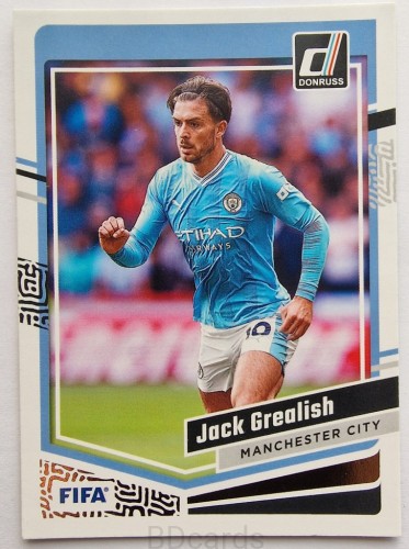 2023-24 Panini Donruss Soccer Jack Grealish Manchester City /RU