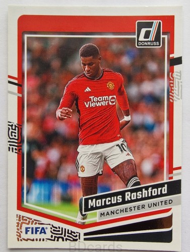 2023-24 Panini Donruss Soccer Marcus Rashford Manchester United /RU
