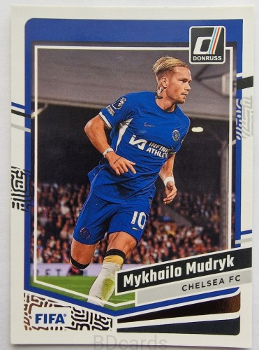 2023-24 Panini Donruss Mykhailo Mudryk Chelsea /RU17